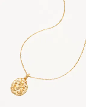 18k Gold Vermeil She is Zodiac Necklace - Gemini