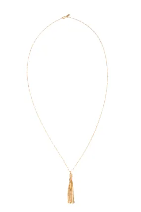 18K Tassel Necklace