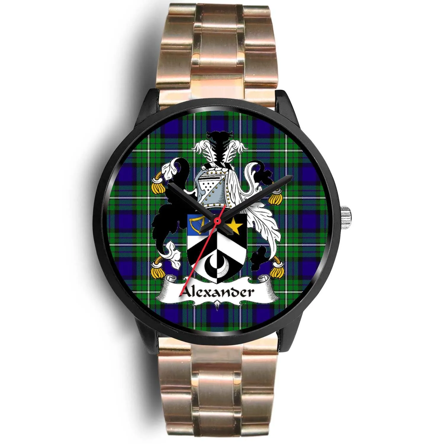 Alexander Clan Badge Tartan Black Watch