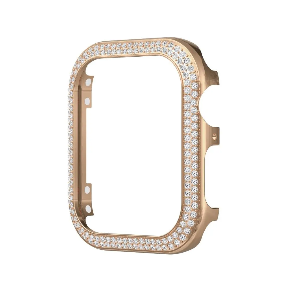 Apple Watch 40mm zinc alloy with rhinestone décor cover - Rose Gold