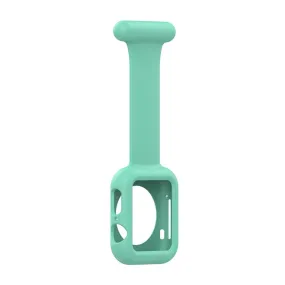 Apple Watch (41mm) doctor nurse silicone watch strap - Green