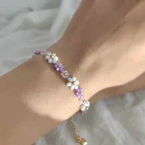 Bloomy Lilac Bracelet