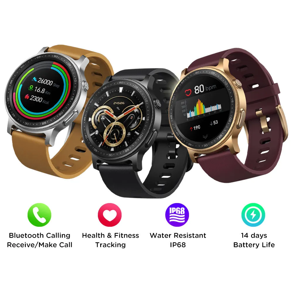 Bluetooth Calling Blood Oxygen Blood Pressure Heart Rate Monitoring Custom Dial Smart Watch