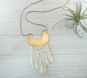 Boho Fringe Necklace