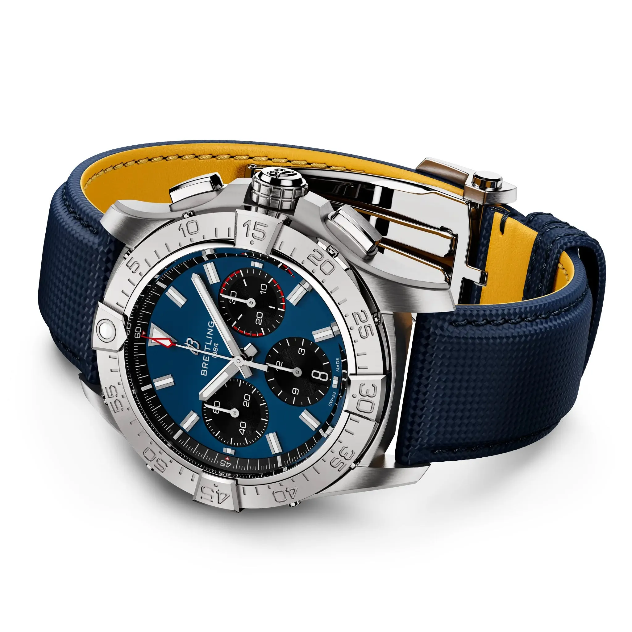 Breitling Avenger B01 Chronograph 42 Watch with Midnight Blue Dial