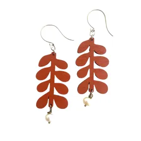 Brick Plant Earrings