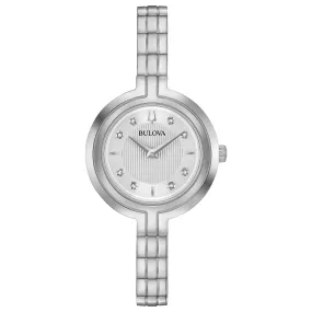 Bulova Women's Rhapsody 30mm Quartz Watch 96P214