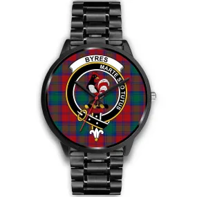 Byres Clan Badge Tartan Black Watch