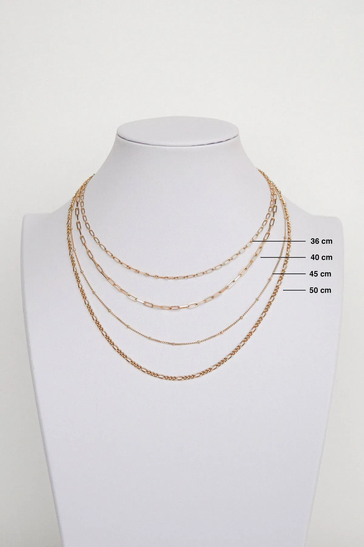 Choker gold plated (36cm)