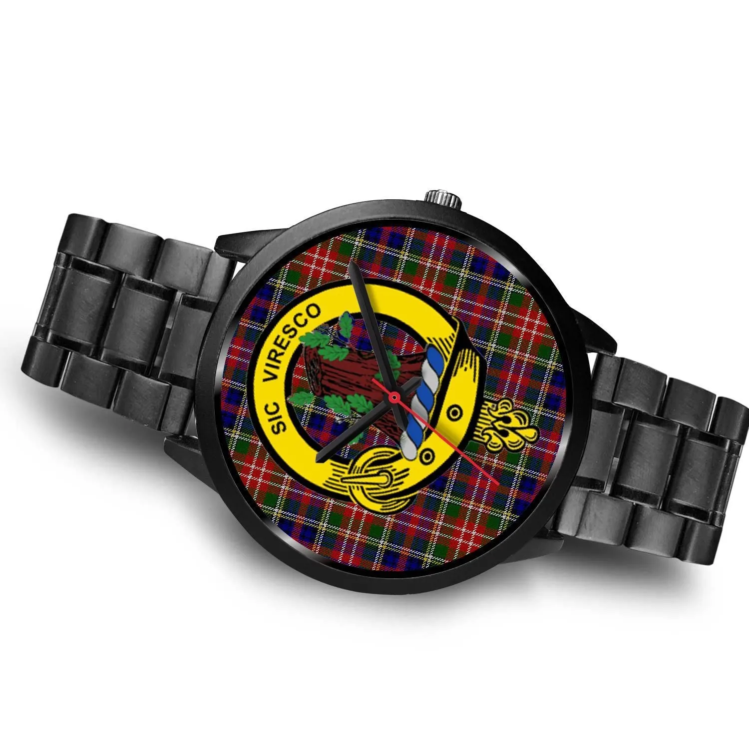 Christie Clan Badge Tartan Black Watch