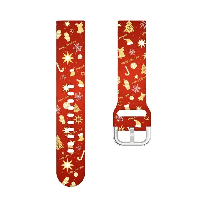 Christmas Watch Straps compatible with the Google Pixel Watch 3 (41mm)