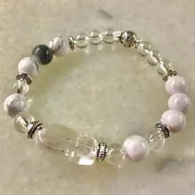 Clear Mind Genuine Crystal Bracelet