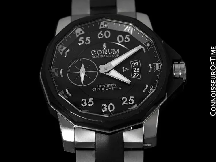 Corum Admiral's Cup Challenger Chronometer 48mm - Titanium & PVD 947.951.95/V791 AN14