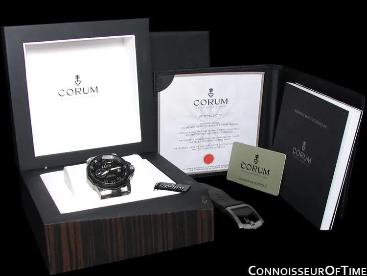 Corum Admiral's Cup Challenger Chronometer 48mm - Titanium & PVD 947.951.95/V791 AN14