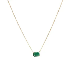 Earthsign Essence Emerald Necklace