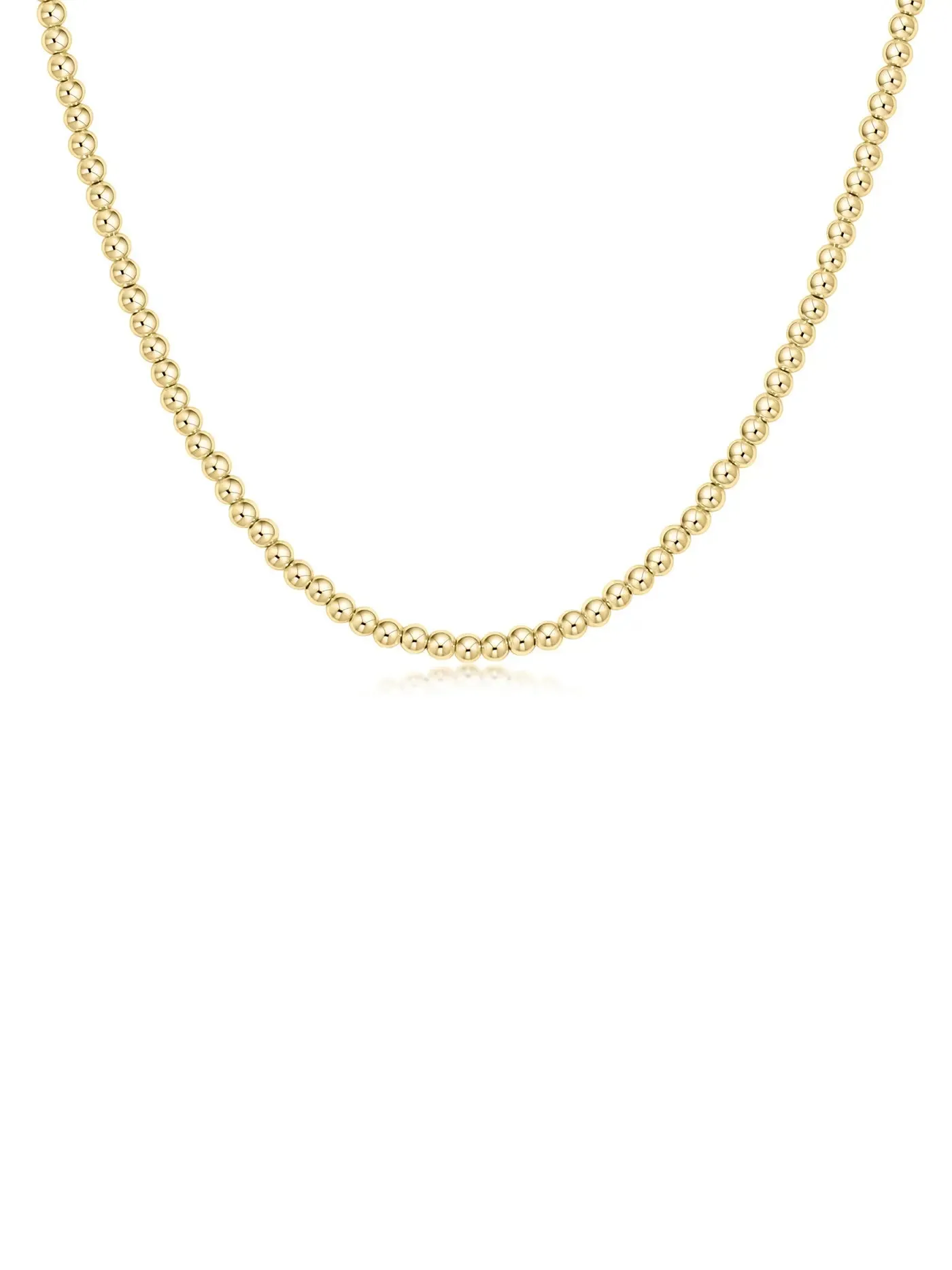 enewton Classic Gold Bead Choker: 3mm