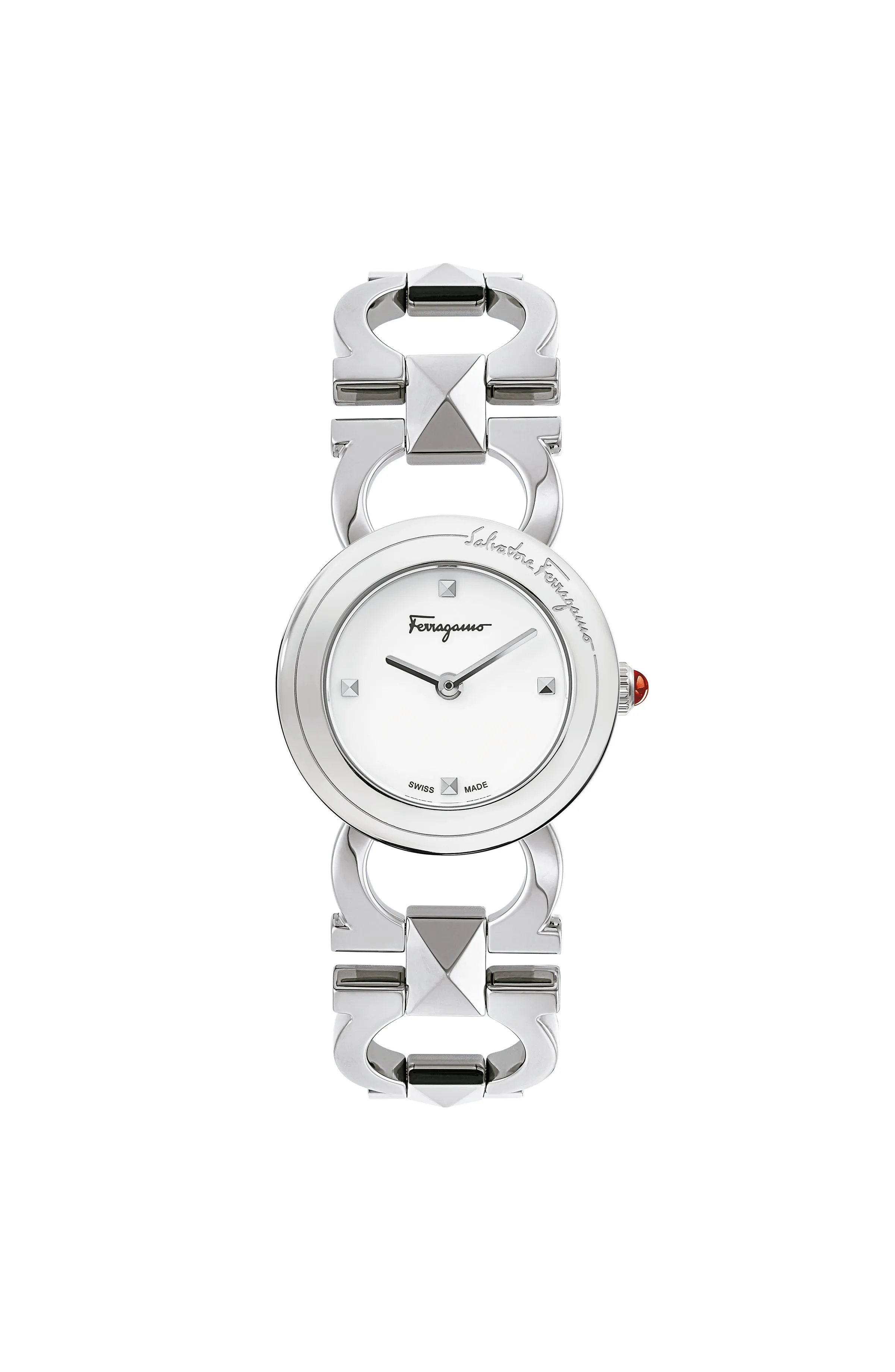 Ferragamo Women's Double Gancini 25mm Quartz Watch SFMI00122