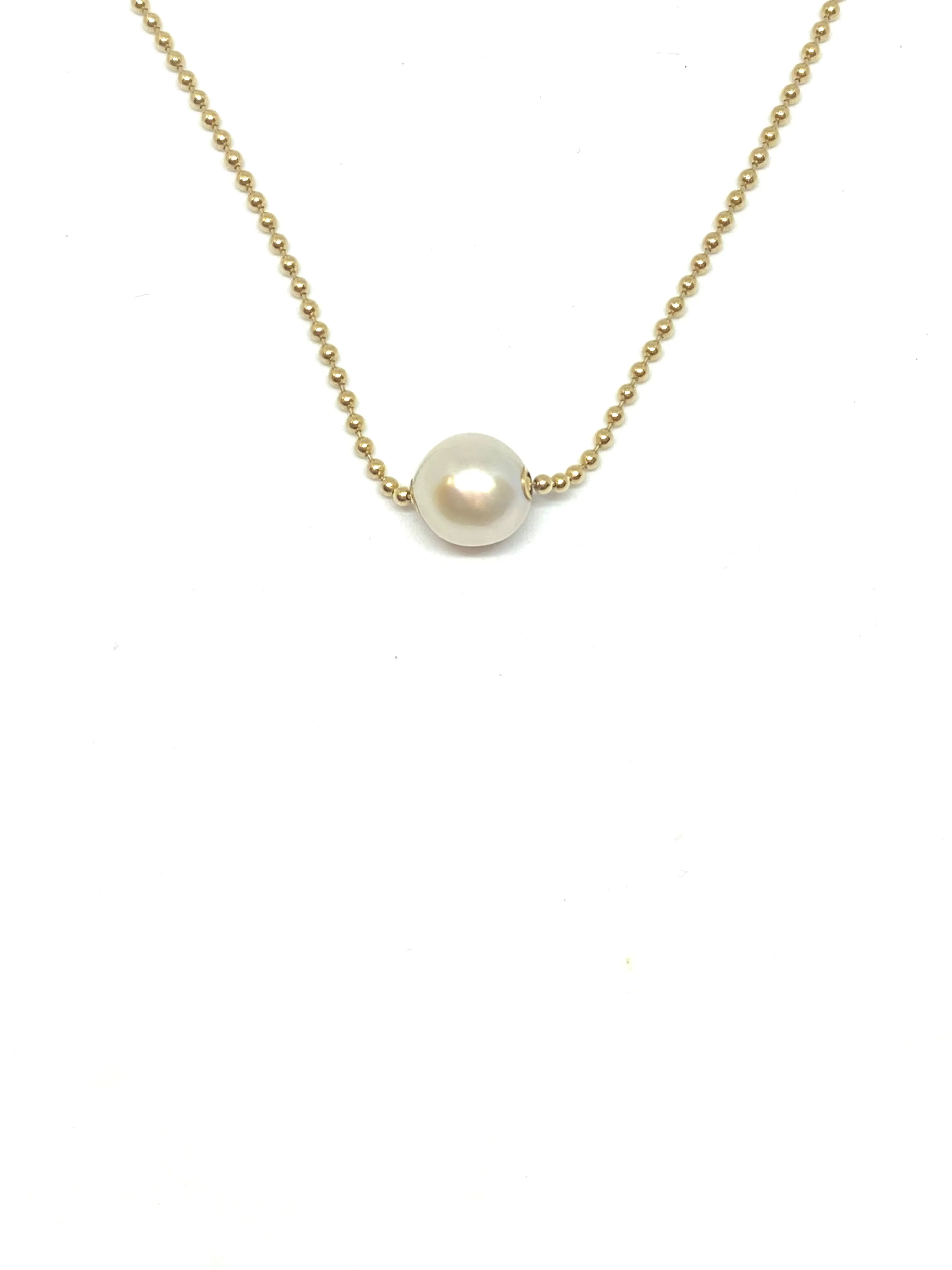 Gabrielle Sanchez Single Japanese Akoya Pearl Necklace