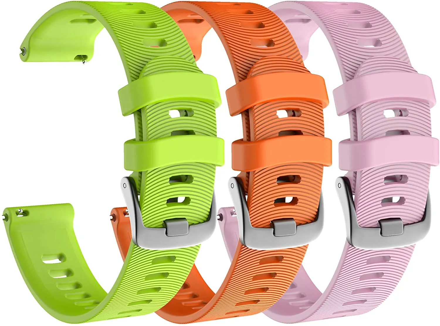 Garmin Forerunner 245 GPS Running Smartwatch (010-02120-22, Lime/Orange/Pink)