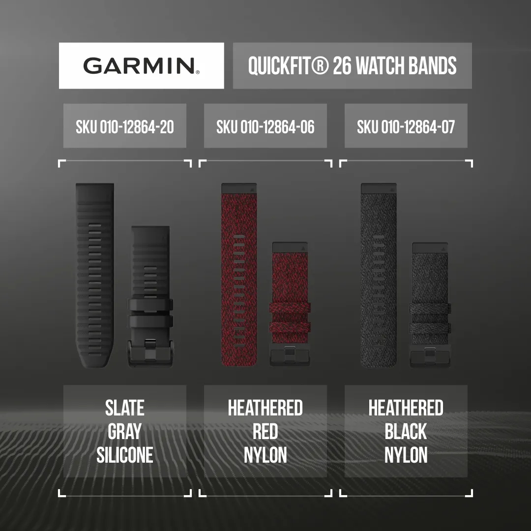 Garmin QuickFit 26 Watch Bands