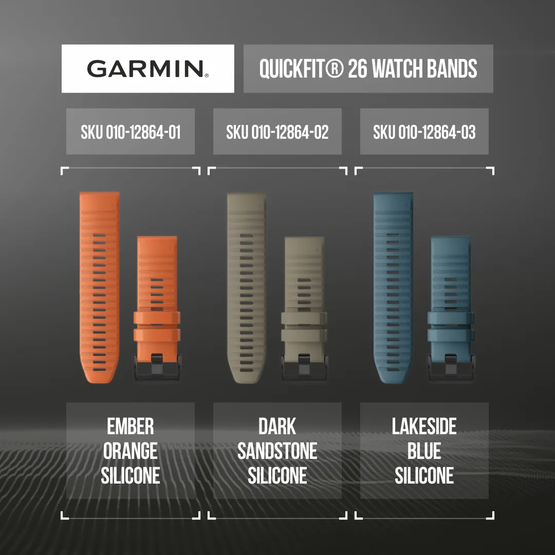 Garmin QuickFit 26 Watch Bands