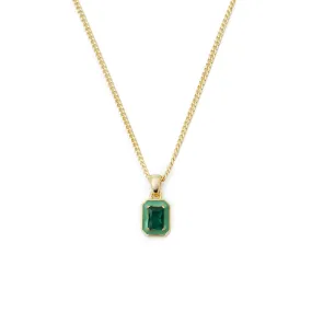 Gold Green Blush Necklace - Limited Edition