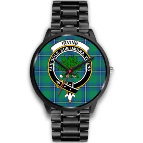 Irvine Ancient Clan Badge Tartan Black Watch