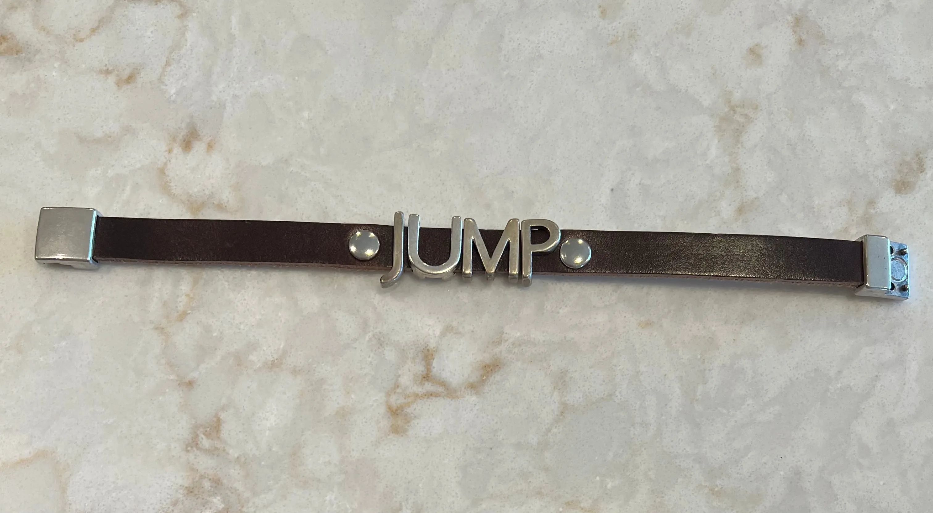 JUMP Leather Bracelet