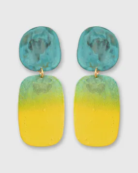 Keke Earrings in Chartreuse