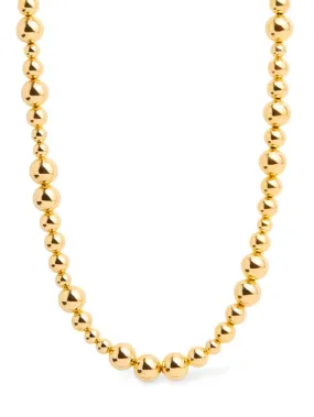 LIÉ STUDIO   Elly brass collar necklace 