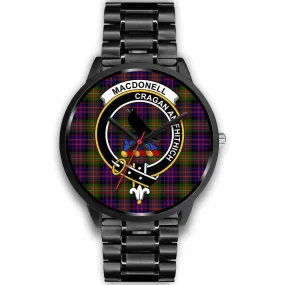 MacDonnell Clan Badge Tartan Black Watch