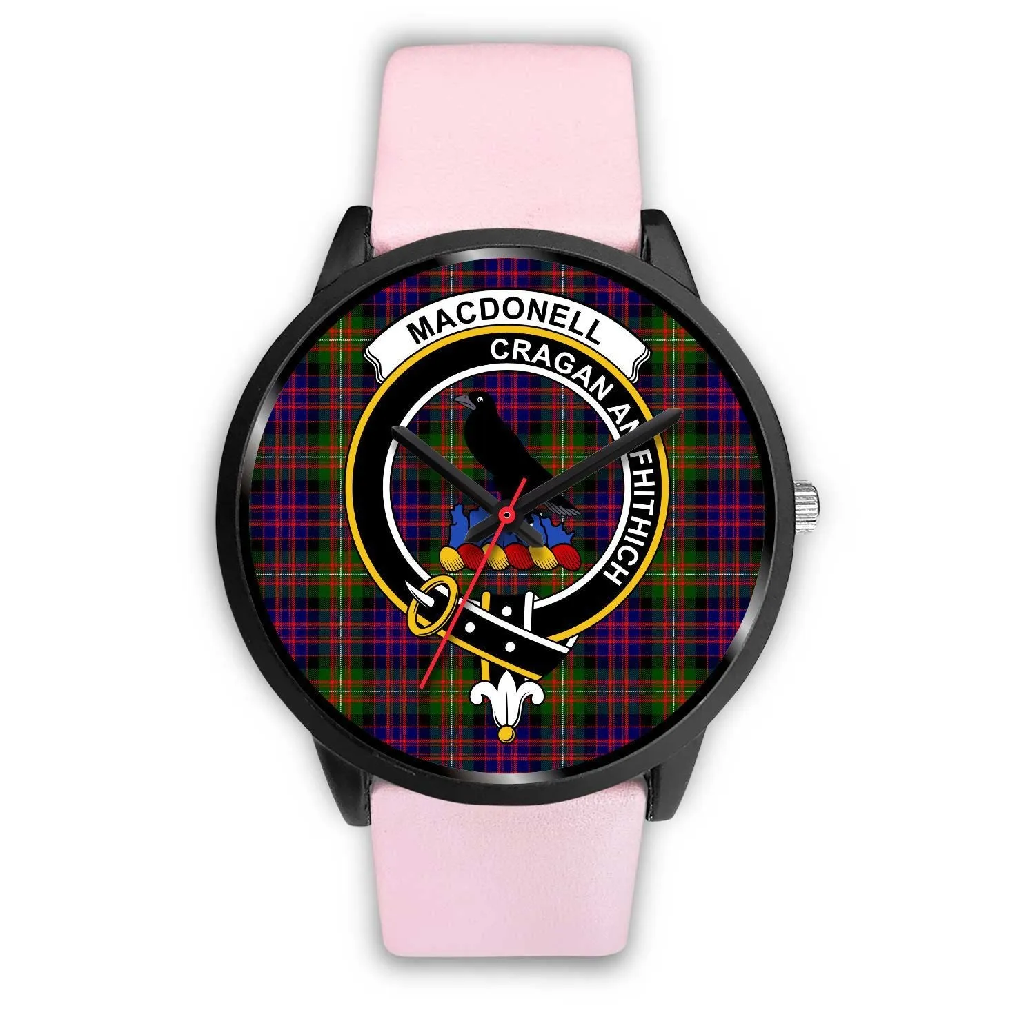 MacDonnell Clan Badge Tartan Black Watch