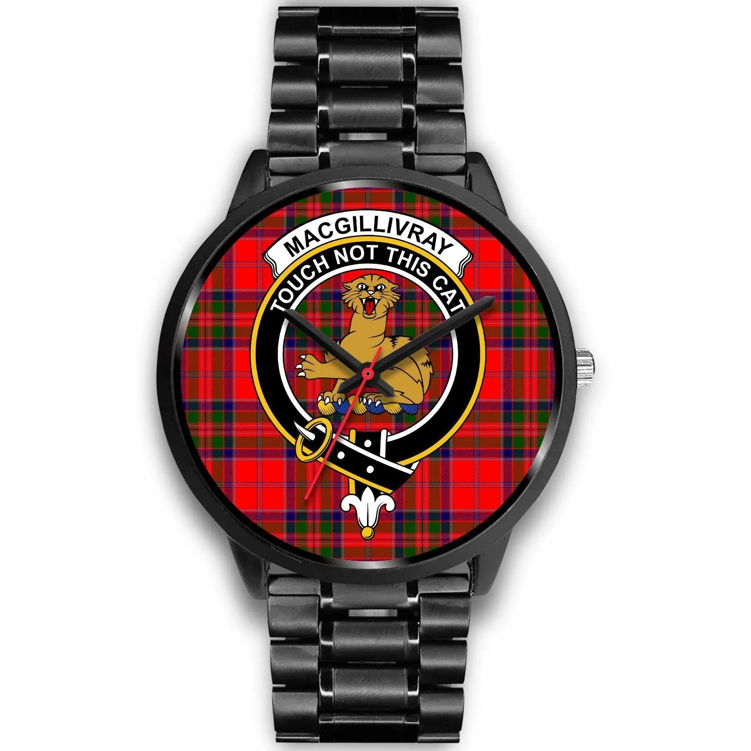 MacGillivray Modern Clan Badge Tartan Black Watch