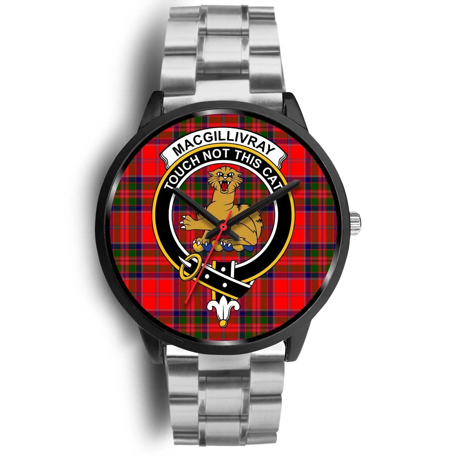 MacGillivray Modern Clan Badge Tartan Black Watch