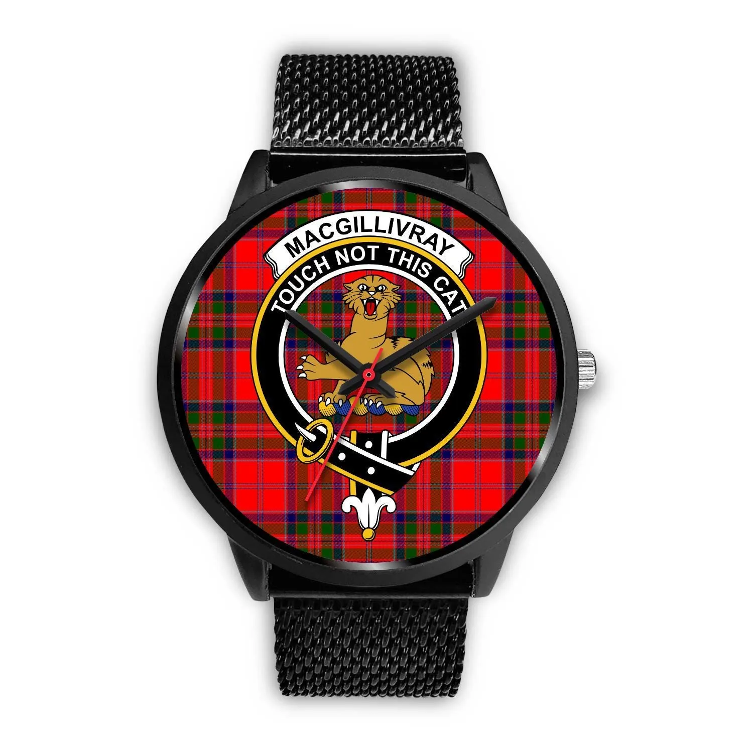 MacGillivray Modern Clan Badge Tartan Black Watch