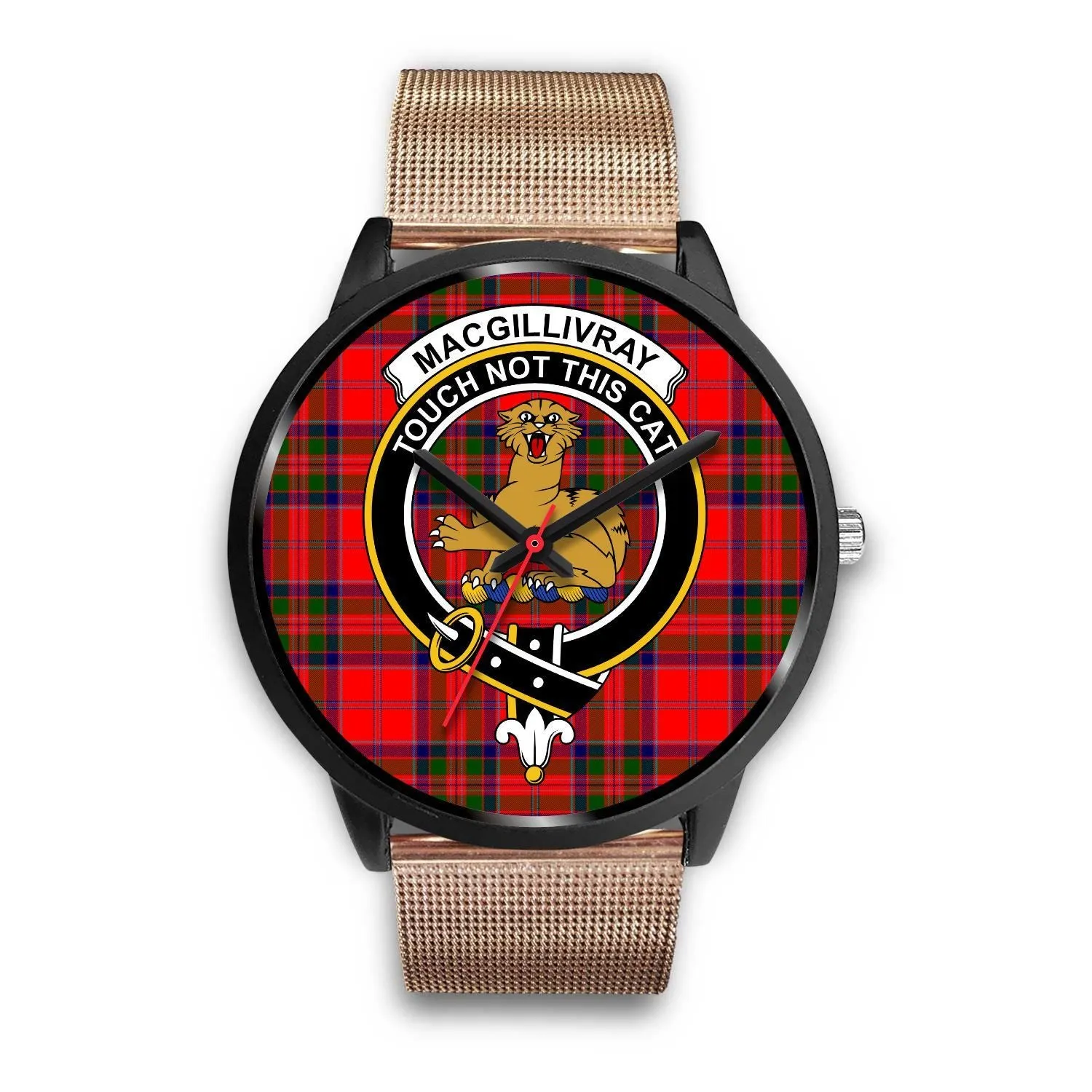 MacGillivray Modern Clan Badge Tartan Black Watch