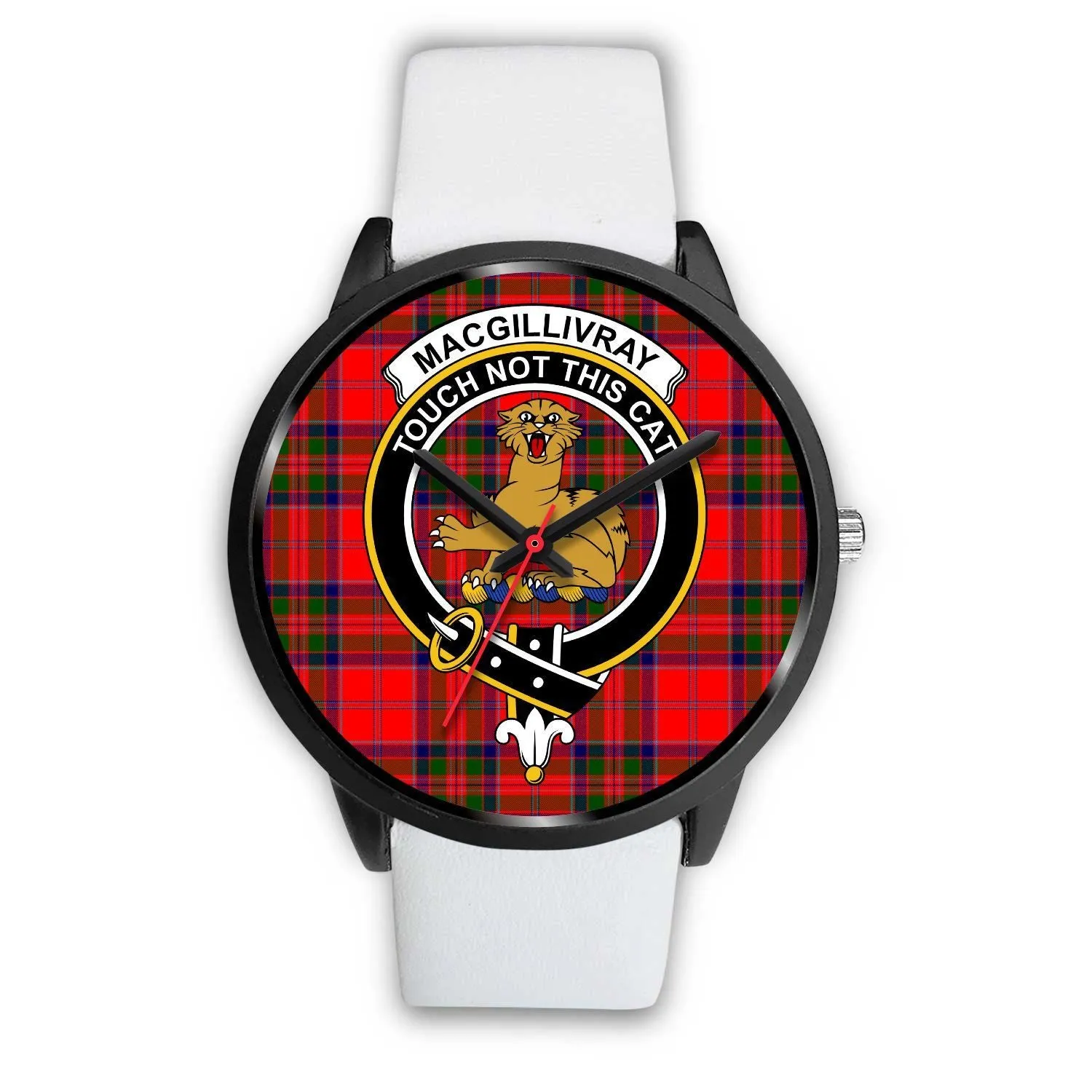 MacGillivray Modern Clan Badge Tartan Black Watch