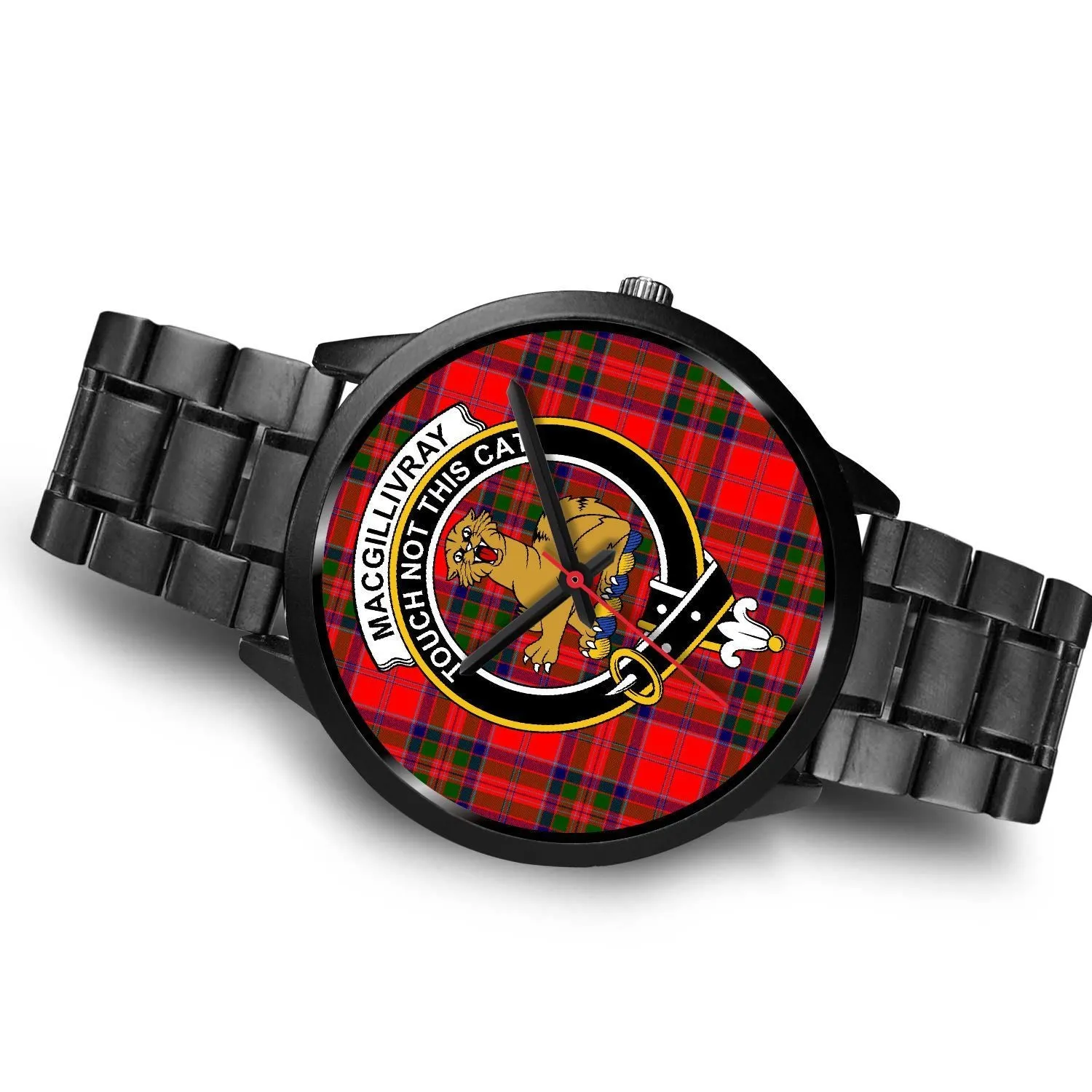 MacGillivray Modern Clan Badge Tartan Black Watch