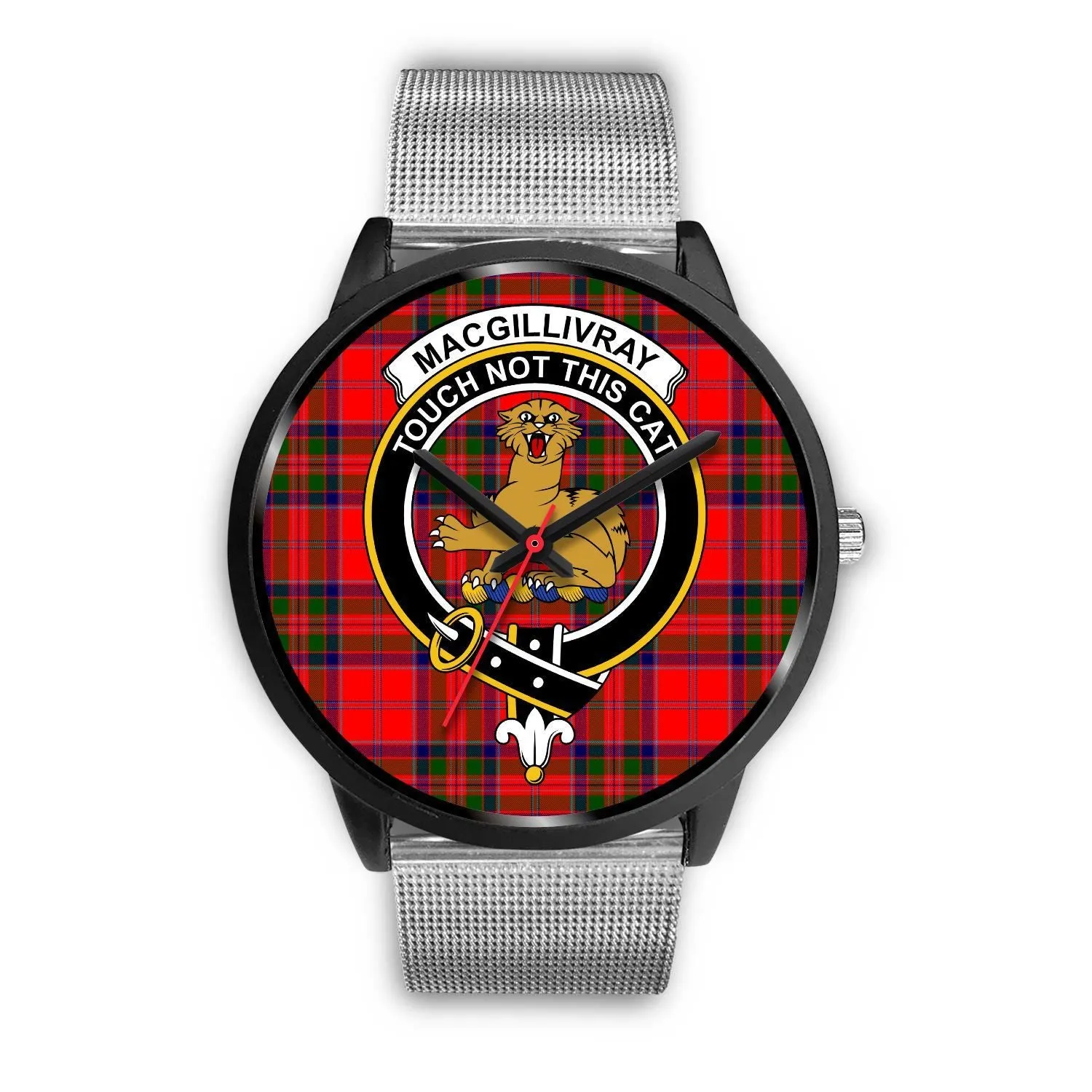 MacGillivray Modern Clan Badge Tartan Black Watch