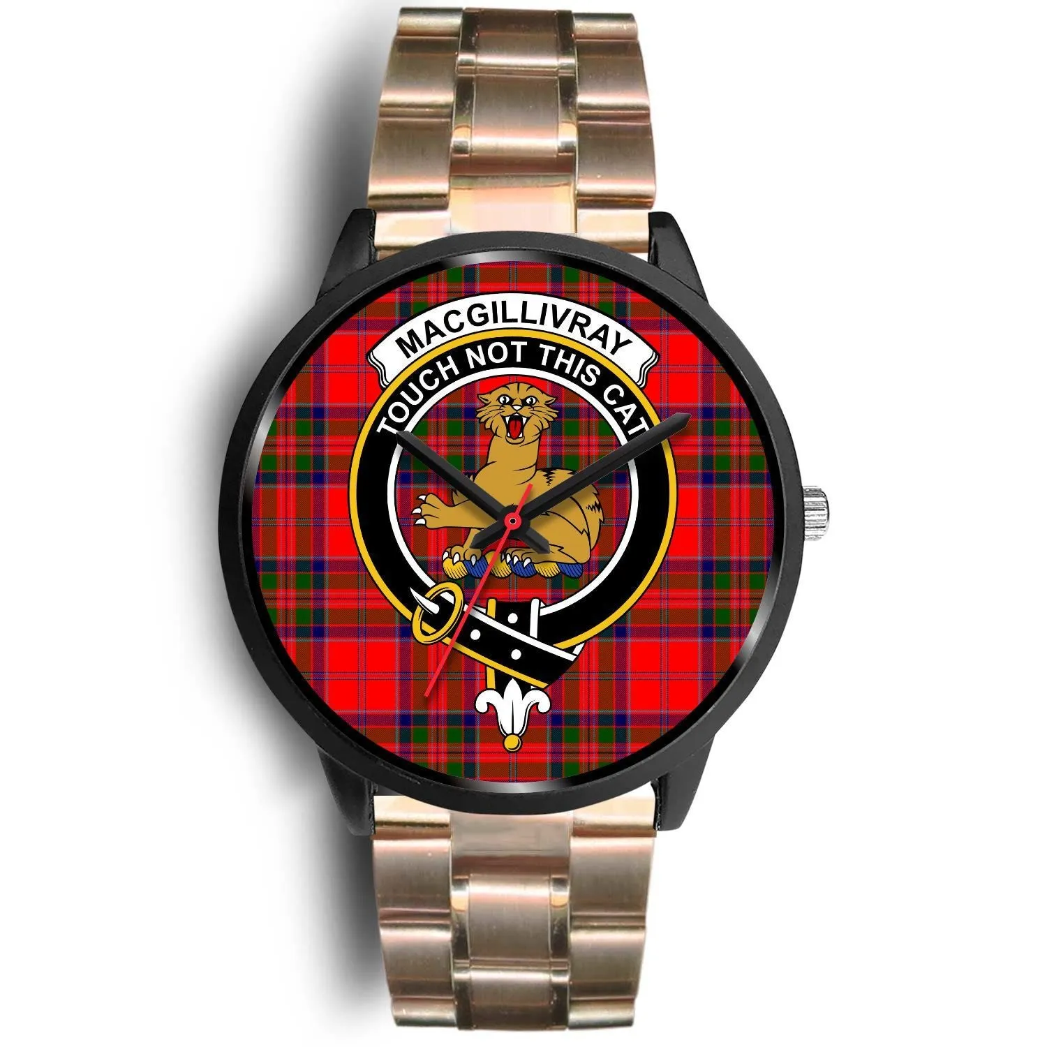 MacGillivray Modern Clan Badge Tartan Black Watch