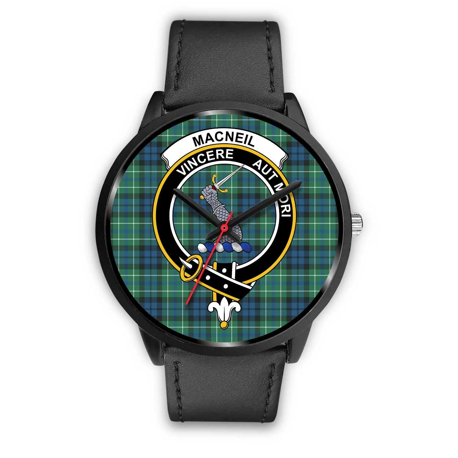 MacNeil of Colonsay Clan Badge Tartan Black Watch