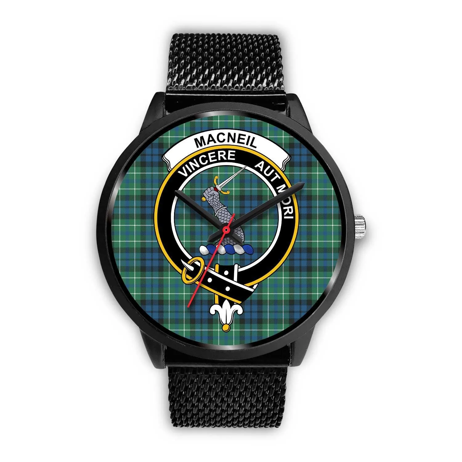 MacNeil of Colonsay Clan Badge Tartan Black Watch