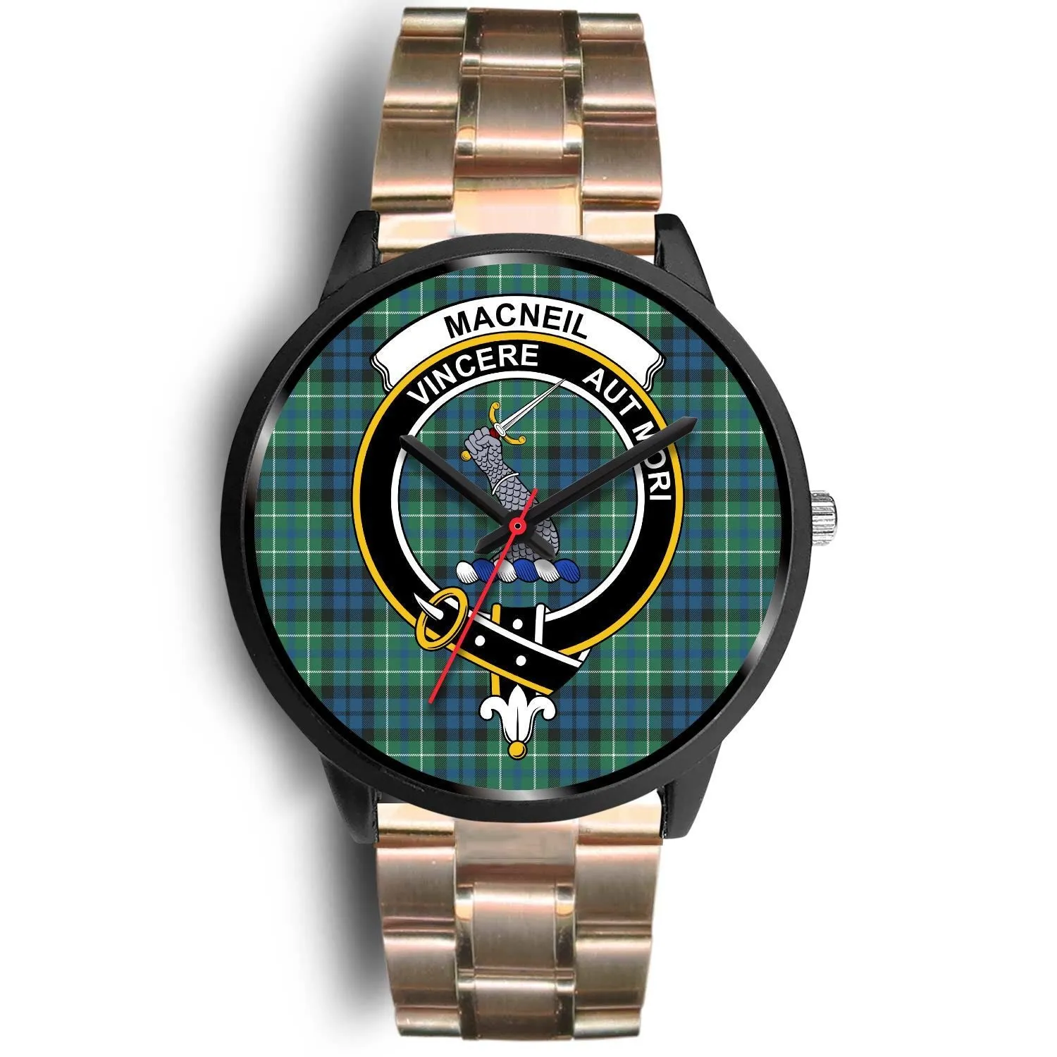 MacNeil of Colonsay Clan Badge Tartan Black Watch