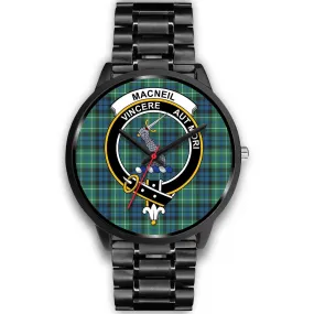 MacNeil of Colonsay Clan Badge Tartan Black Watch