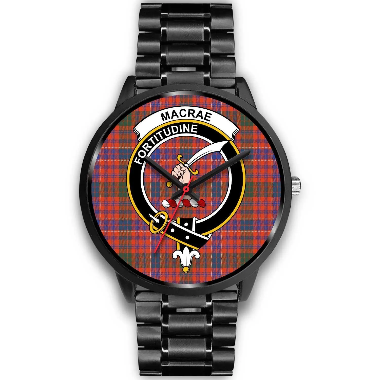 MacRae Ancient Clan Badge Tartan Black Watch