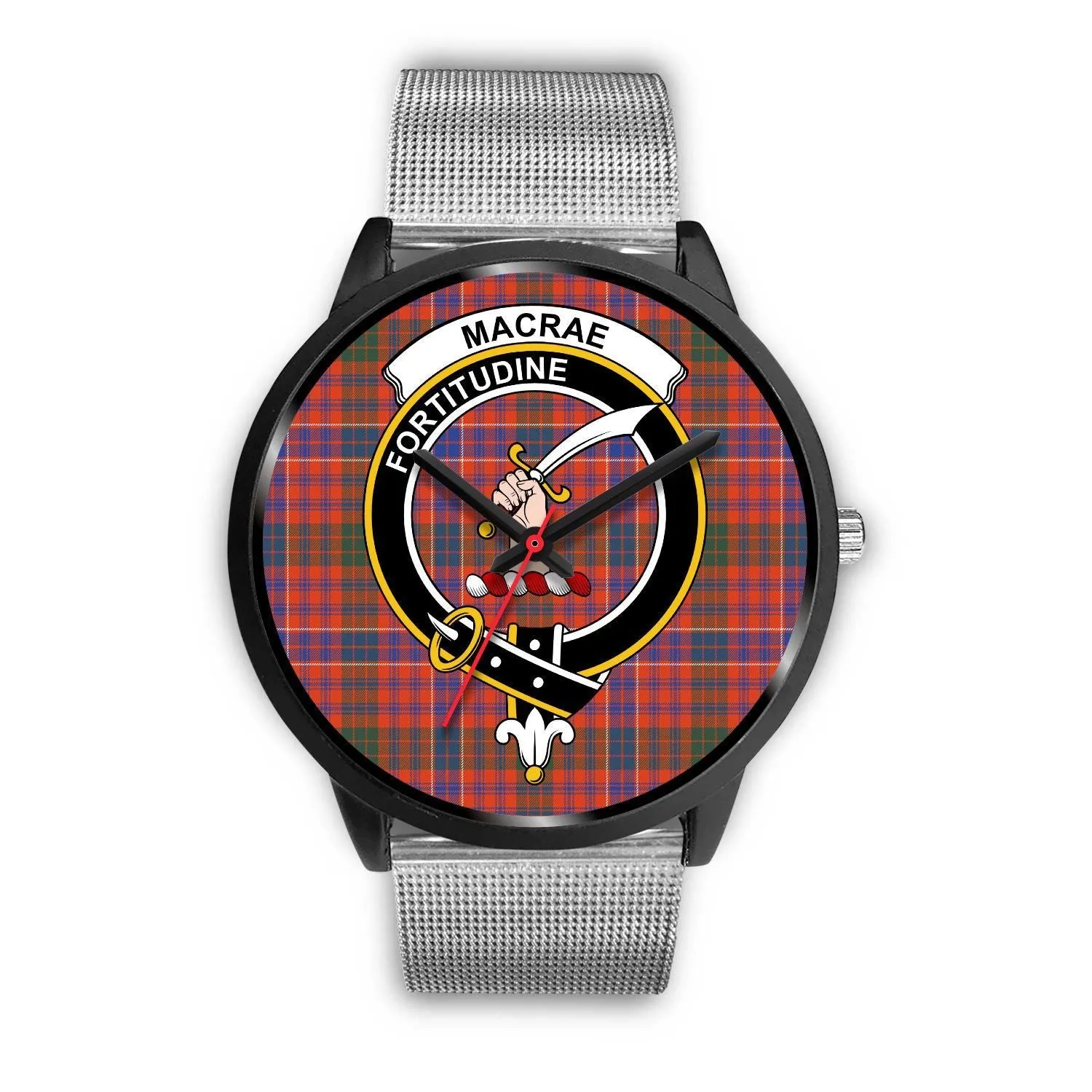 MacRae Ancient Clan Badge Tartan Black Watch