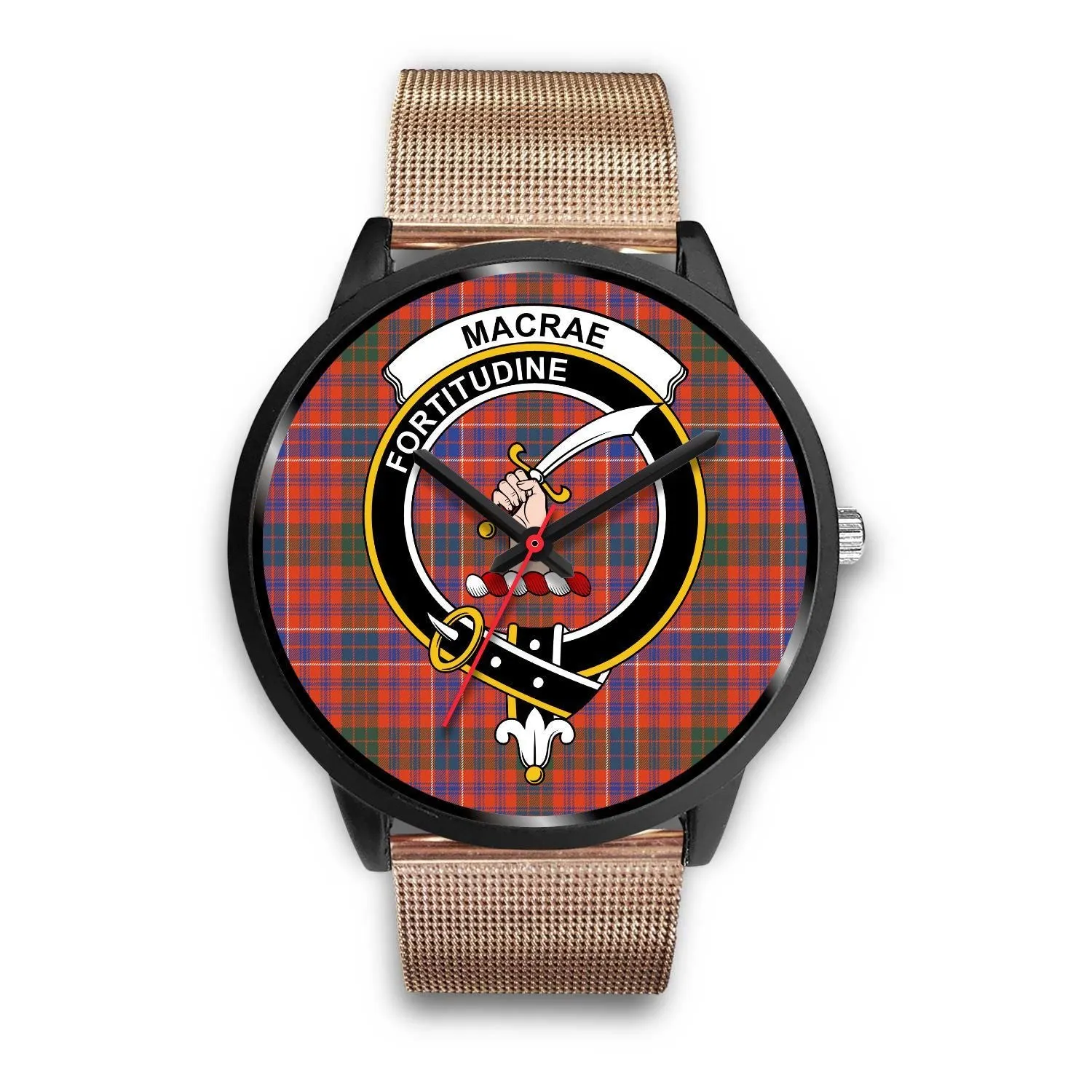 MacRae Ancient Clan Badge Tartan Black Watch