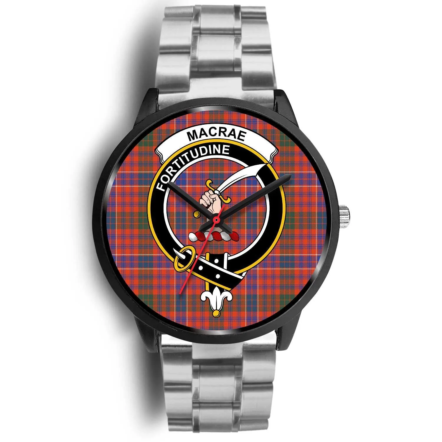 MacRae Ancient Clan Badge Tartan Black Watch