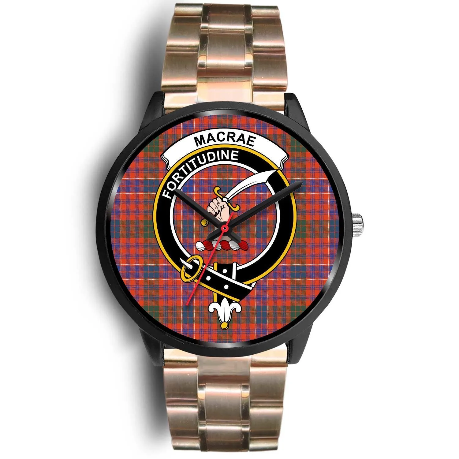 MacRae Ancient Clan Badge Tartan Black Watch