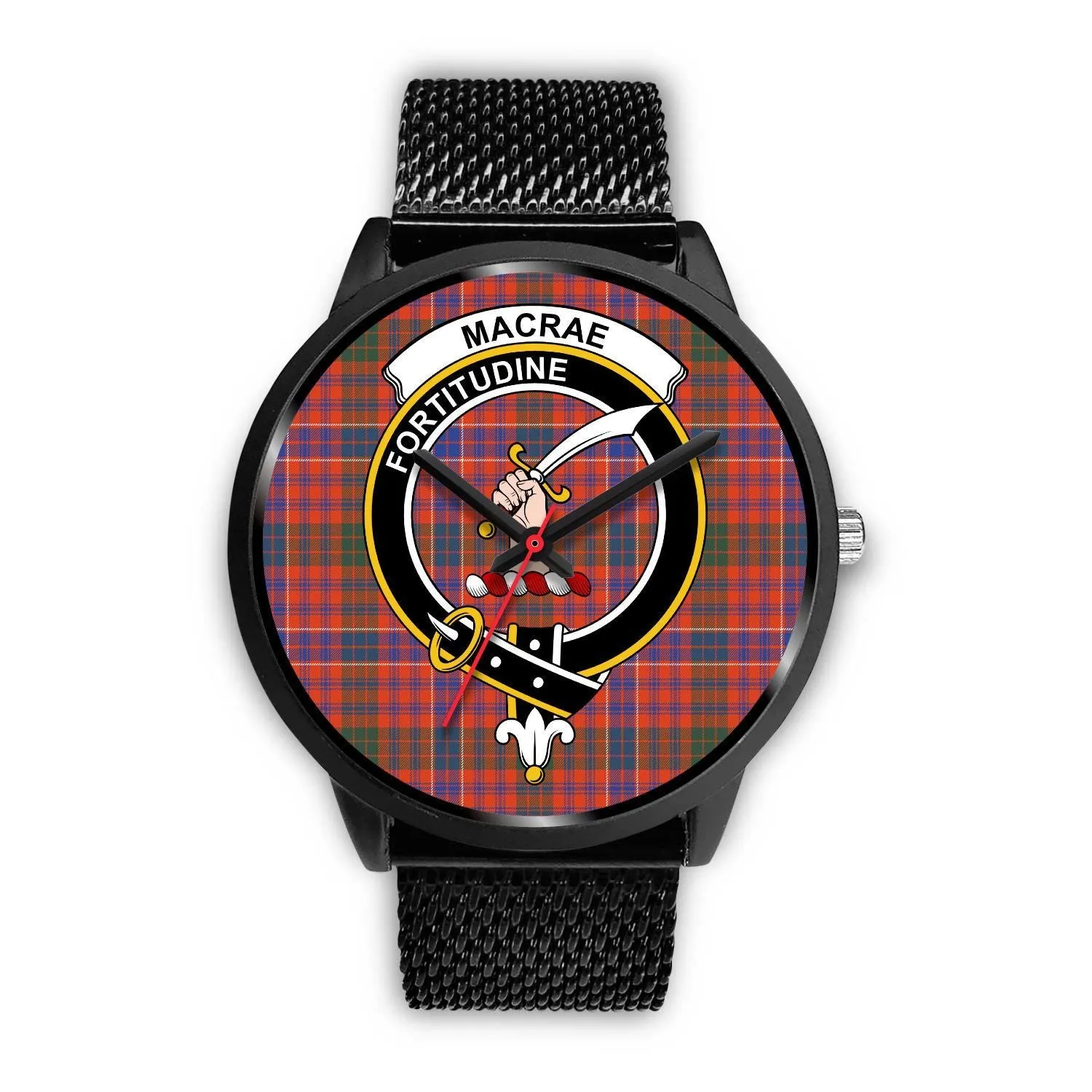 MacRae Ancient Clan Badge Tartan Black Watch